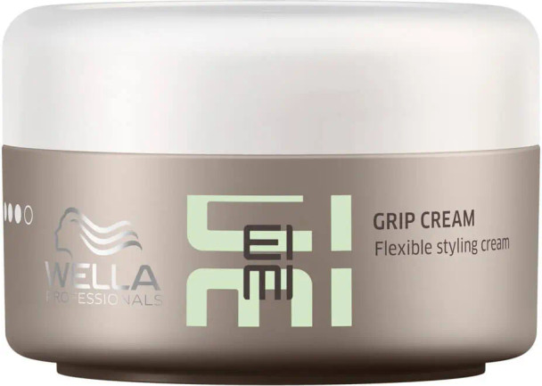 Crème de coiffage Wella EIMI Grip Cream – 75 ml – Tenue souple pour looks texturés et naturels