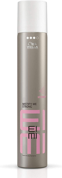 Laque Wella EIMI Mistify Me Strong – 500 ml – Fixation forte à séchage rapide pour coiffures longue tenue