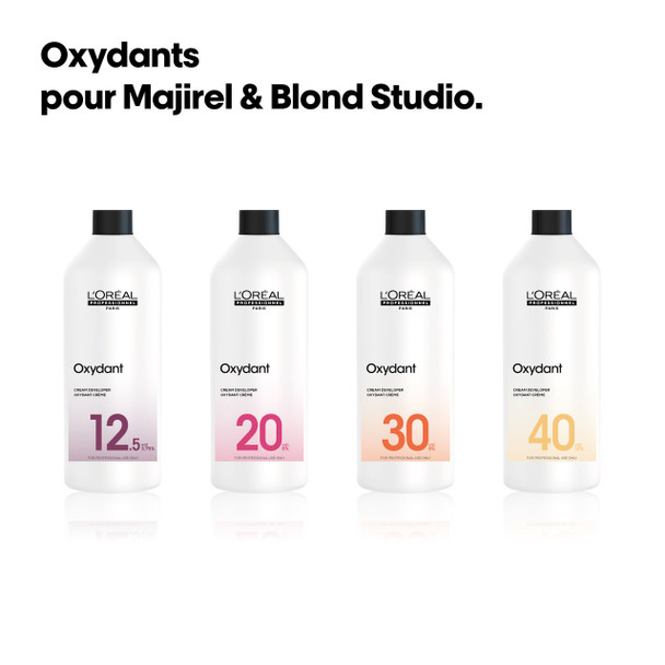 Oxydants Crème 40 Vol. (12%) 1 litre - Formulés pour la coloration Majirel