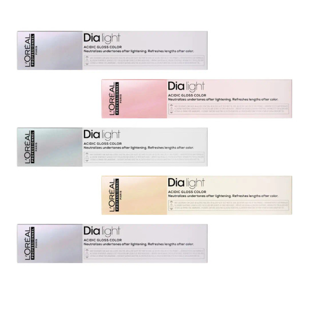 Coloration ton sur ton sans ammoniaque pour cheveux naturel ou sensibilisés  - Dialight