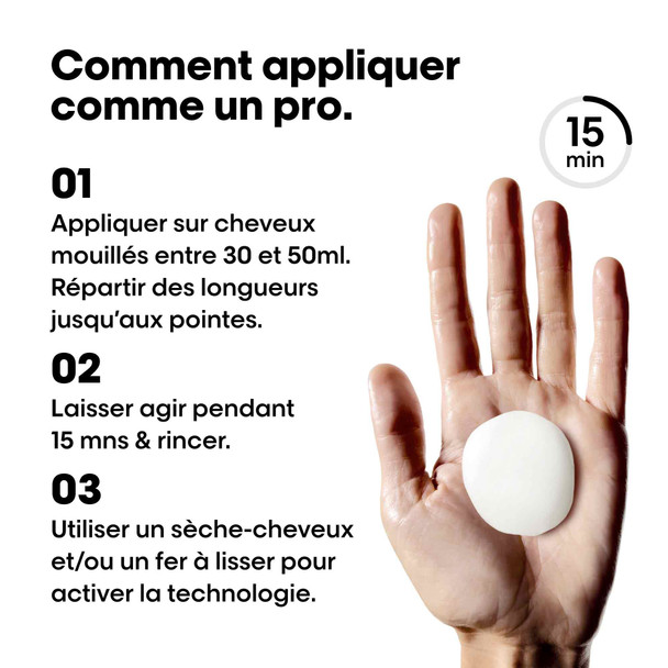 Traitement lissant professionnel pour cheveux indisciplinés et frisottis • 200 ml • Keratin Alpha Sleek Smooth Transformer