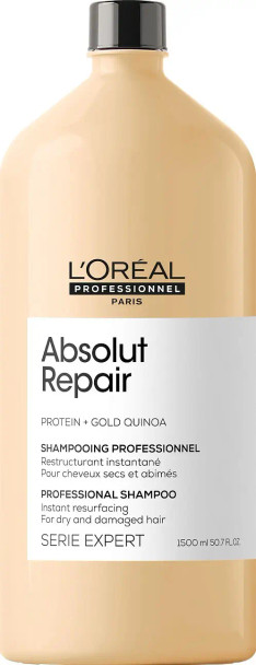 Shampooing Absolut Repair 1500 ml L'Oréal Professionnel – Soin réparateur cheveux abîmés