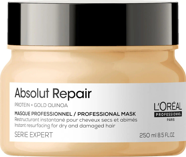 Masque Absolut Repair 250 ml L'Oréal Professionnel – Soin réparateur et hydratant cheveux abîmés