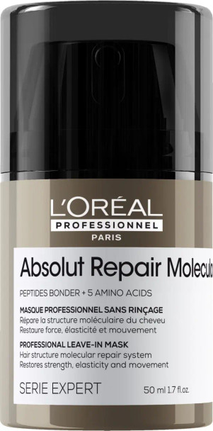 Leave-In Absolut Repair Molecular 50 ml L'Oréal Professionnel – Soin sans rinçage réparateur moléculaire