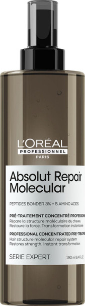 Pré-Traitement Absolut Repair Molecular 190 ml L'Oréal Professionnel – Soin intensif réparateur avant shampooing