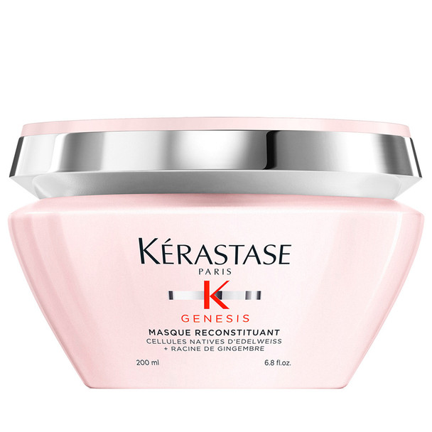 masque kérastase genesis reconstituant 200 ml – soin fortifiant anti-chute pour cheveux affaiblis, secs ou cassants