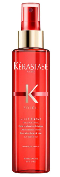 Huile bi-phase cheveux exposés au soleil 150 ml • Huile Sirène • Soleil