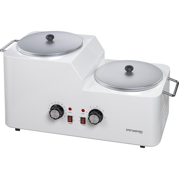 Chauffe-cire avec filtre pour la cire réutilisable