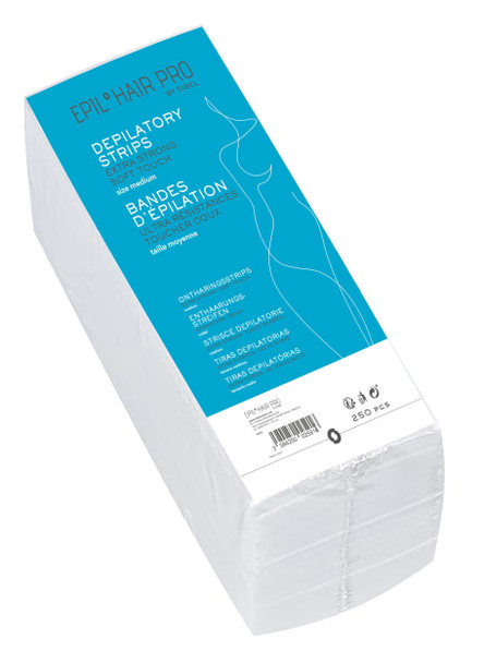 Bandes d'épilation non tissées résistante • recharge 250 feuilles • Epil'Hair Pro