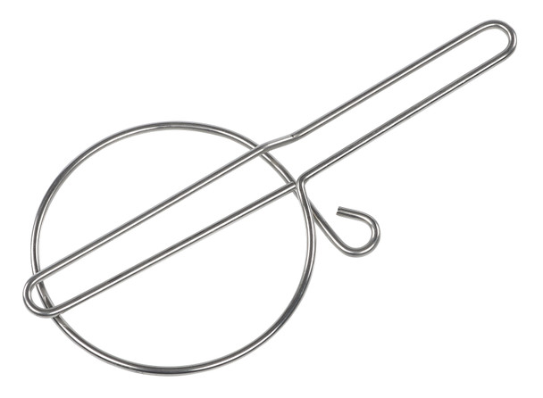 Égoutte-cire en inox - Anneau métal professionnel