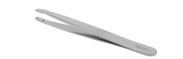 Pince à épiler professionnelle Nogent Inox - 9,5 cm - Inox (mors droit)