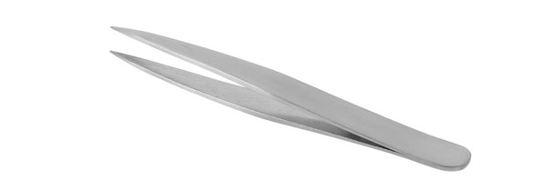 Pince à épiler professionnelle Nogent Inox - 9,5 cm - Inox pointue (précision)