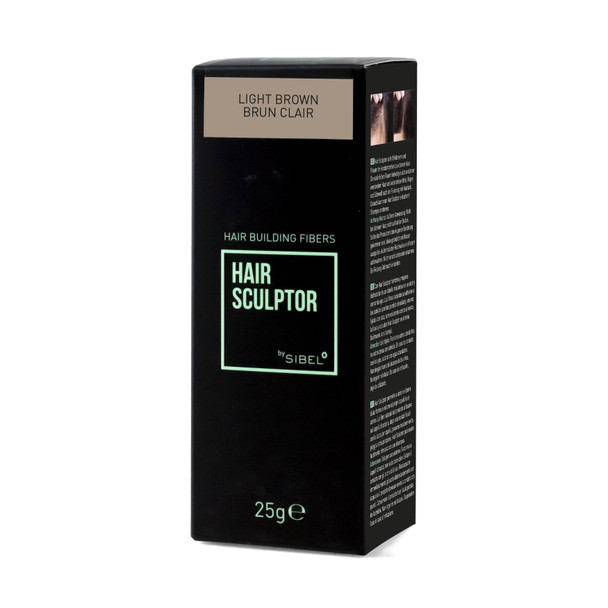 Fibres capillaires Brun clair • Hair Sculptor 25 g.