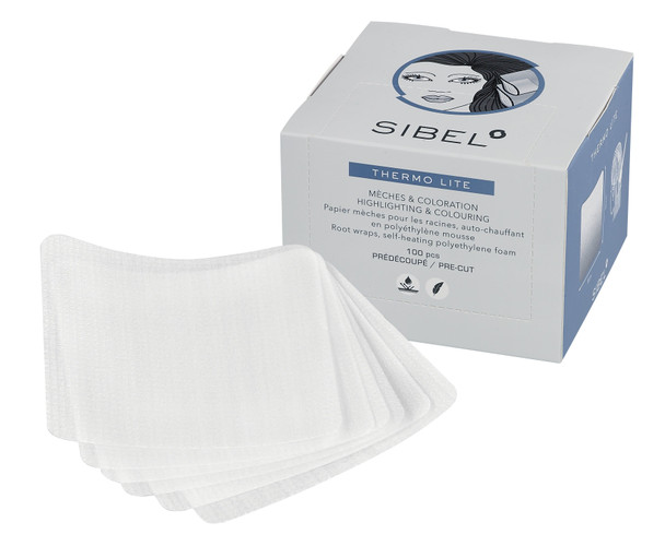 Papiers mèches auto-chauffant polyéthylène • 100 pièces • Thermo-lite
