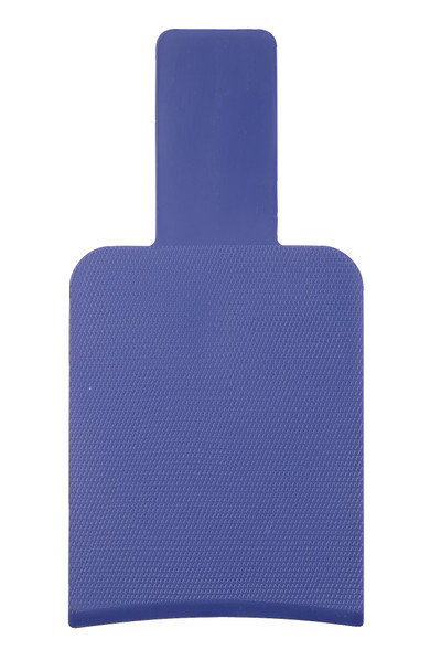 Palette à mèches plastique couleur bleu • 12,3 cm x 26,5 cm