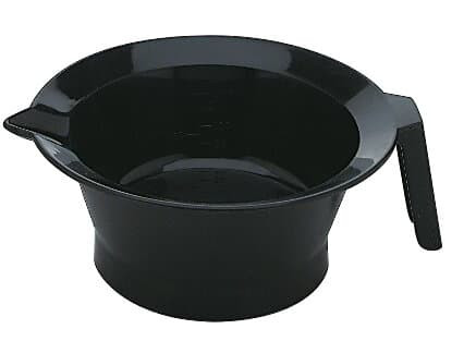 Bol de coloration avec poignée et antidérapant 13,5 cm • noir
