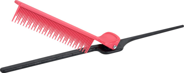 Peigne à tige polyvalent pour coloration, coupe et lissage • 21,5 cm • Teaser