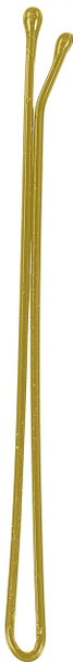 Pince à cheveux lisse, bout perlé, tige 0,9 mm •  longueur 70 mm • 300 pièces • vernis Blond