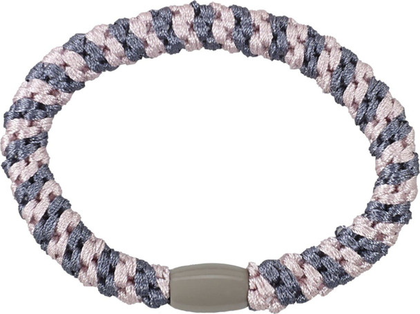 Élastiques pour cheveux en matériau doux et respectueux des cheveux  • Rose/Violet • 4 pièces