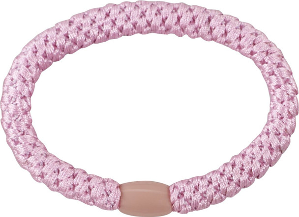 Élastiques pour cheveux en matériau doux et respectueux des cheveux  • Rose/Violet • 4 pièces