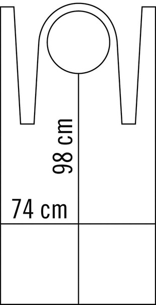 Tablier jetables • 50 pièces
