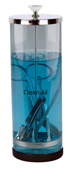Bocaux en verre pour les instruments • outils de désinfection • 1,6 litre