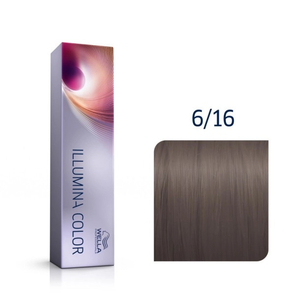 6/16 Blond foncé cendré violet • Illumina