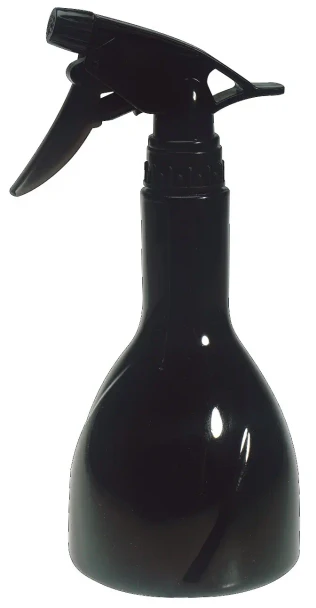 Vaporisateur professionnel Hight Sibel 500 ml en PVC noir brillant avec gâchette de pulvérisation
