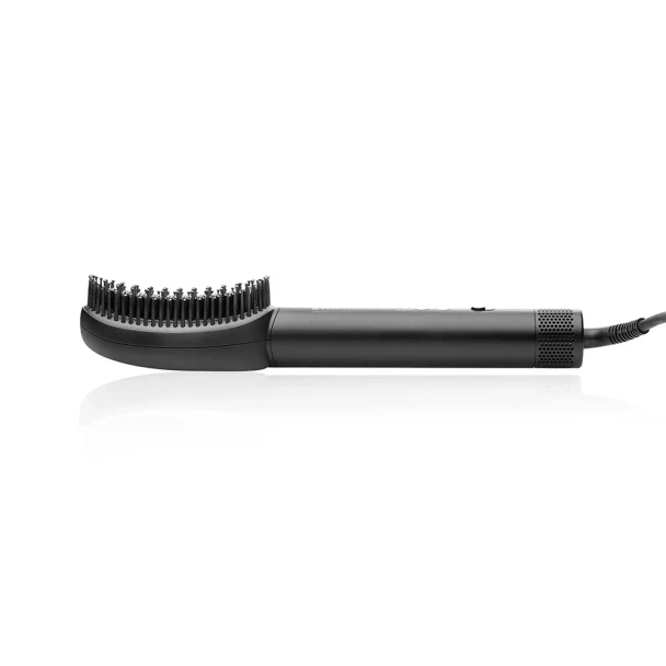 Brosse chauffante soufflante Sthauer Dry & Style Infrared noire 480 W avec picots en céramique, technologie ionique et infrarouge