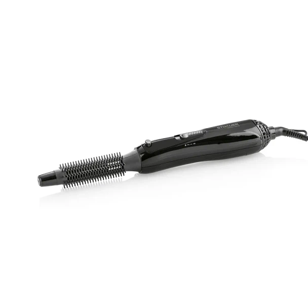 Brosse soufflante ionique Hair Brush Liss Sthauer noire 400 W avec deux brosses interchangeables de 16 et 20 mm