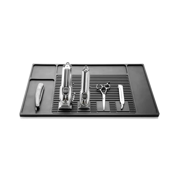 Tapis de barbier magnétique • Barber Top • Organisateur pour tondeuses et accessoires