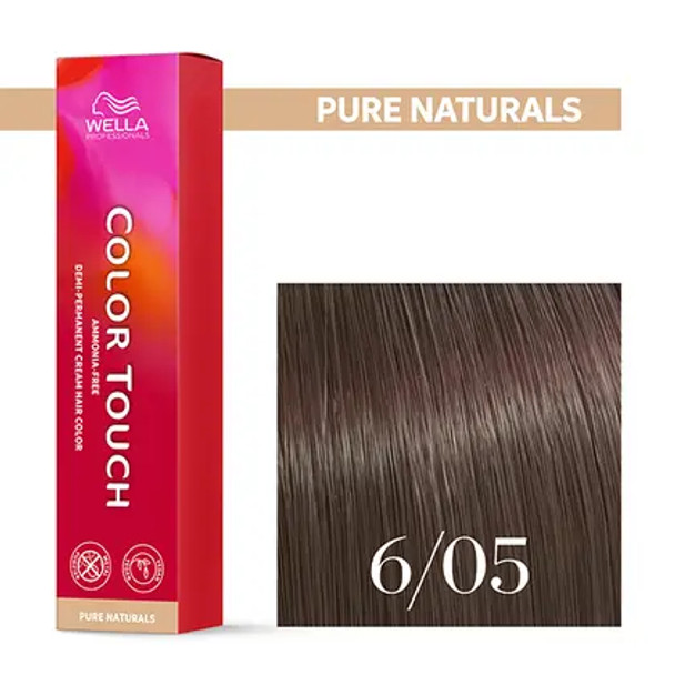 Color Touch - Couleur 6/05 Blond Foncé Naturel Acajou