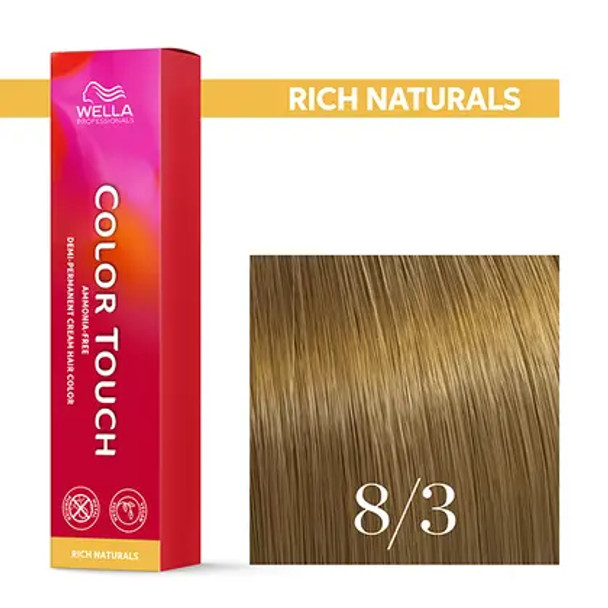 Color Touch - couleur 8/3 Blond Clair Doré