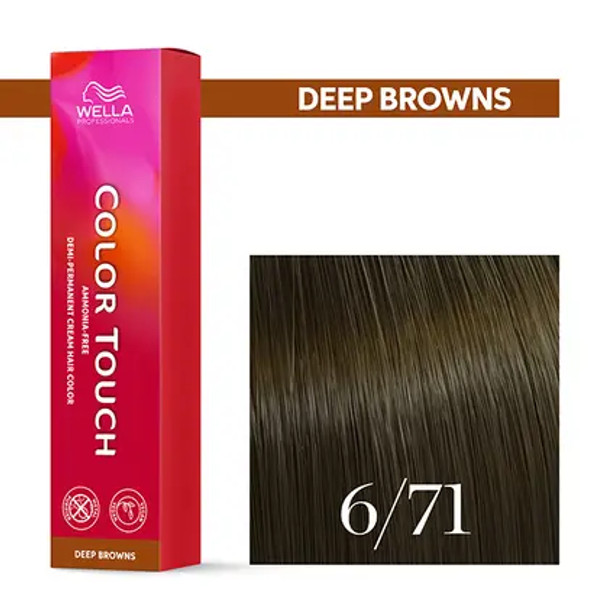 Color Touch - couleur 6/71 Blond Foncé Marron Cendré