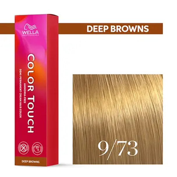 Color Touch - couleur 9/73 Blond Très Clair Marron Doré