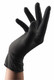 Gants sans poudre, de qualité supérieure • taille M • Latex Noir • 100 pièces