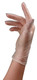 Gants sans poudre, de qualité supérieure • taille S • Vinyle transparent • 100 pièces