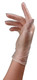 Gants sans poudre, de qualité supérieure • taille L • Vinyle transparent • 100 pièces