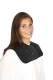 Col de protection Ultralight Sibel en silicone noir ultraléger avec fermeture magnétique, porté autour du cou
