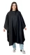 Cape de coupe professionnelle Eco Sibel noire en polyester 100 % recyclé et tissu déperlant