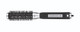 Brosse thermique ronde Ceram-X Sibel 25 mm avec cylindre en céramique, fibres nylon antistatiques et manche noir antidérapant