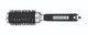 Brosse thermique ronde Ceram-X Sibel 38 mm avec cylindre en céramique, fibres nylon antistatiques et manche noir antidérapant