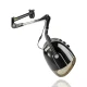 Casque de séchage mural Sthauer Eolo Ionic & Antistatic 1600 noir avec bras articulé et commandes réglables