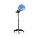 Casque vapeur professionnel Hair Vapor Expert Sthauer 650 W avec casque bleu orientable et pied réglable à roulettes