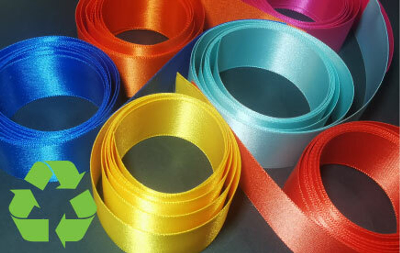 100% Recycled Satin Ribbon