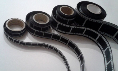 Film reel printed ribbon