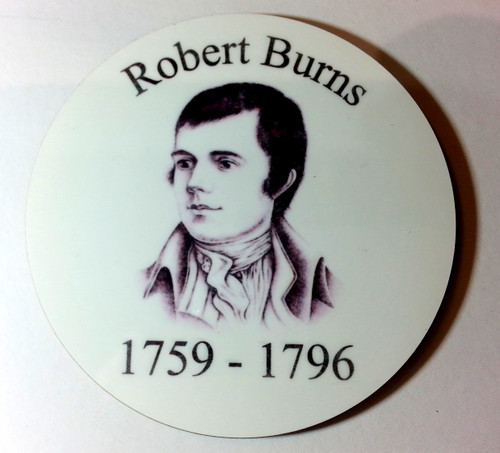 Robert Burns Coaster