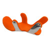 Mallet Frog Finger Splint, Malleable Aluminium Support with Foam Padding