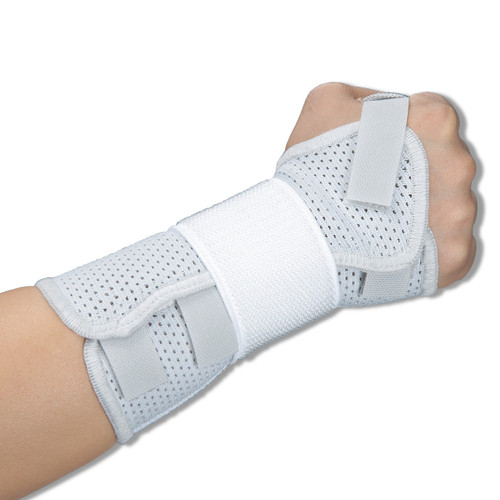An image of a person wearing the NeoPhysio Breathable Wrist Support, a medical grade brace. An image of a person wearing the NeoPhysio Breathable Wrist Support, a medical grade brace.