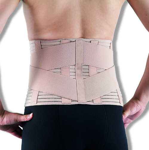 Neoprene Lumbar Lower Back Support Belt Brace *L – The Hazen Clinic